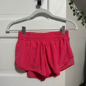 Lululemon bright pink hotty hot